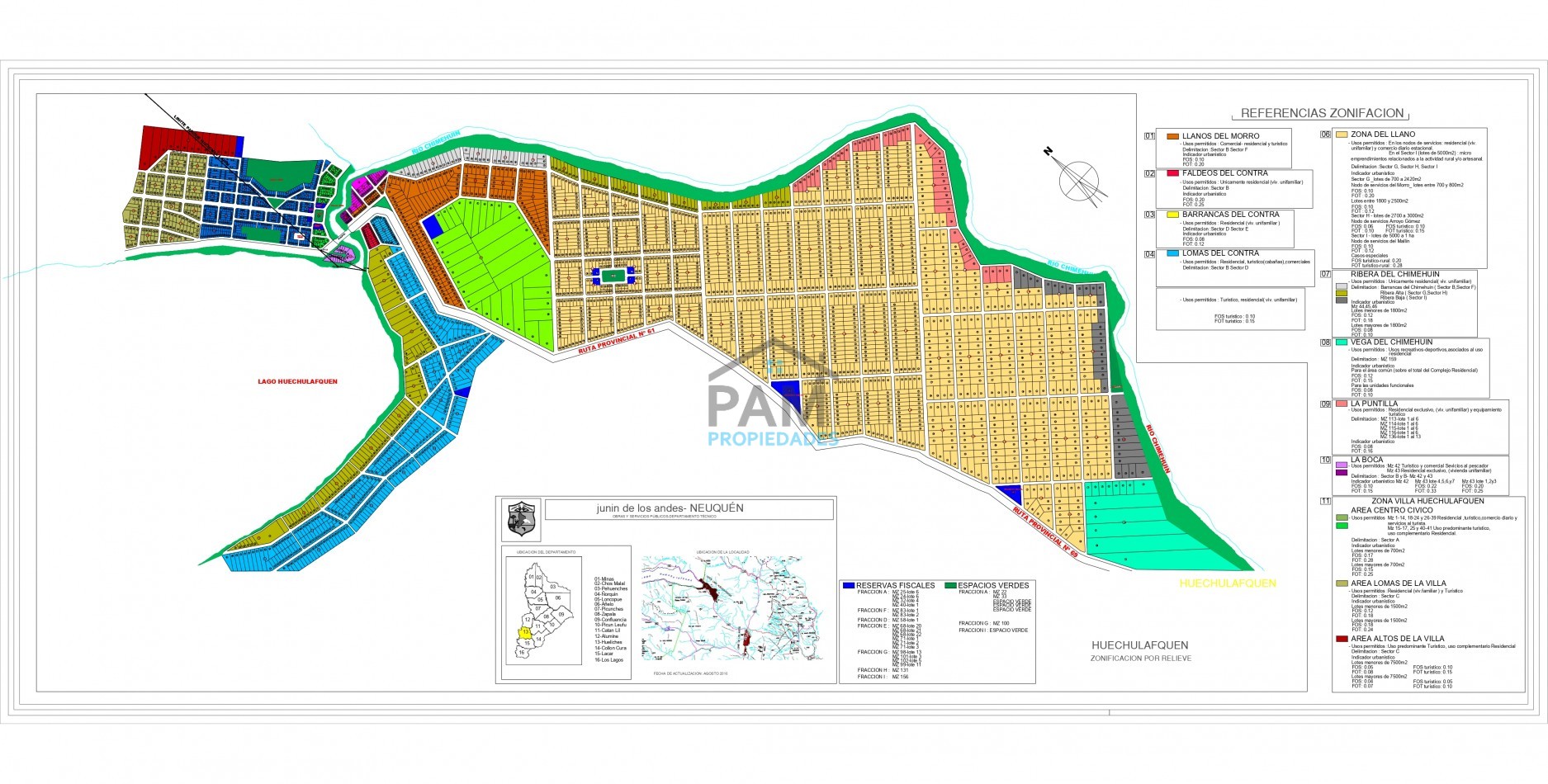 LOTE EN ZONA EL LLANO DEL LAGO HUECHULAFQUEN